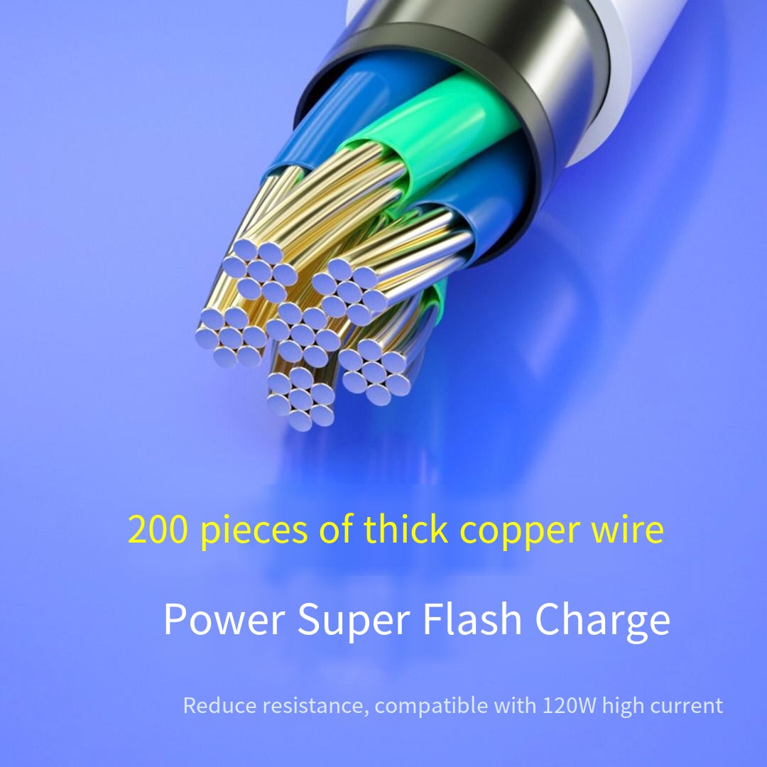 Niumo®[Python Fast Charge Data Cable] Fast Charge 120W Super Fast Charge Data Cable - niumoshop