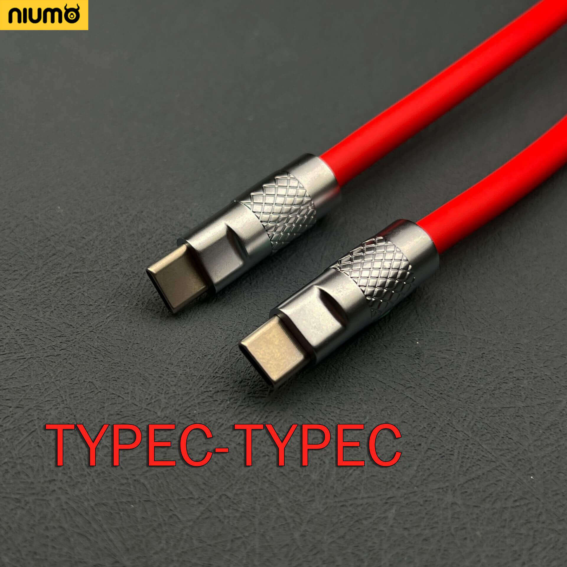 Niumo®Dual Type-c Super Fast Charge 120W Silicone Case Zinc Alloy - niumoshop